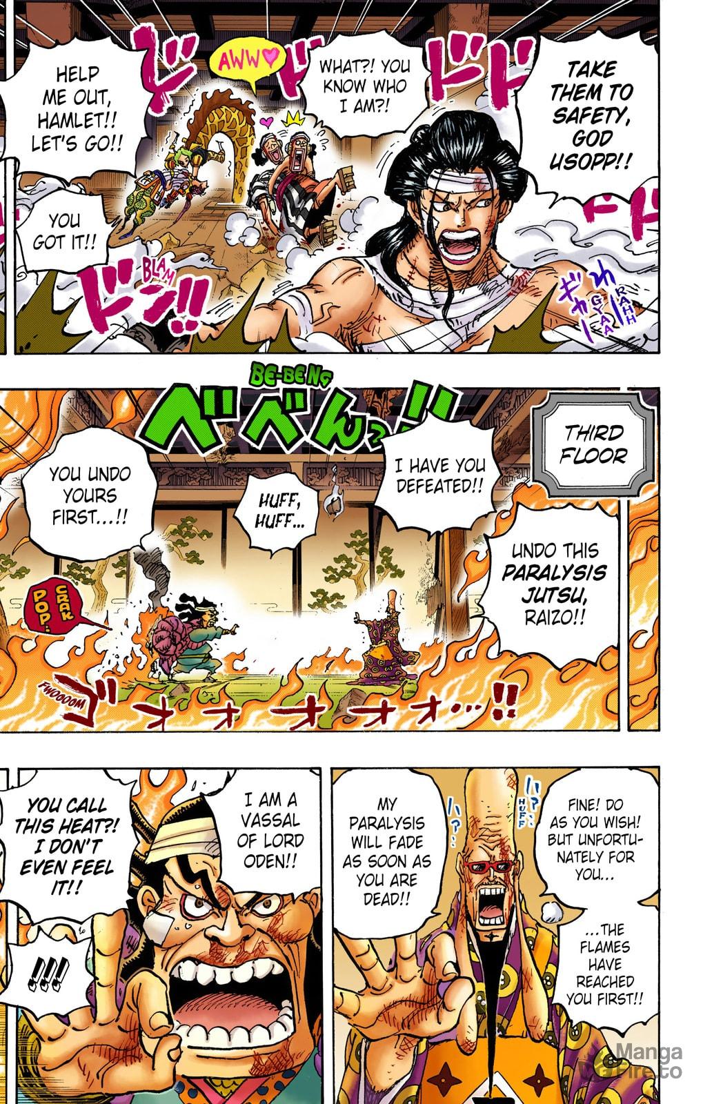 One Piece Digital Colored Chapter 1036 image 12